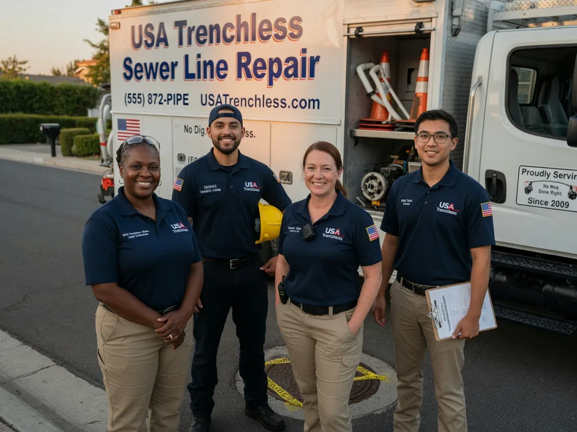 Sewer Line Repair company in Treichlers, PA